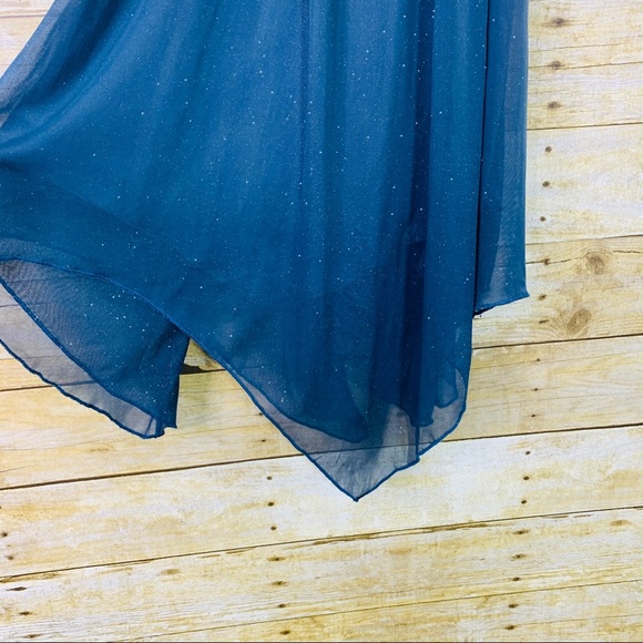 Speechless Dress Semi Formal Dark Grey Shimmer - Picture 6 of 6